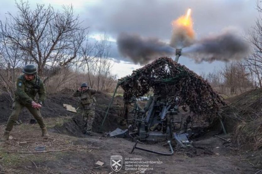 Мапа України з зонами конфлікту