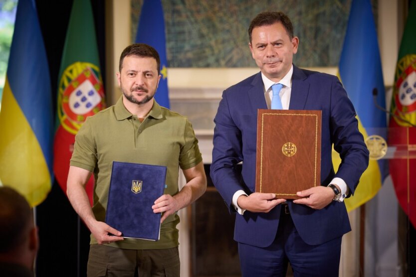 Украина и Португалия подписали двустороннее соглашение о сотрудничестве в сфере безопасности