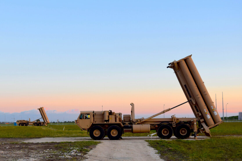 Комплекс THAAD на місці розгортання