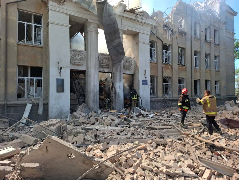 Ракетна атака на ліцей в Одеській області