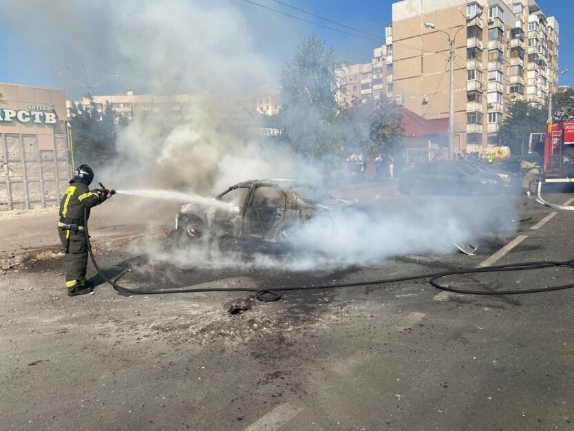 Белгород: взрывы и пожар в Харькове