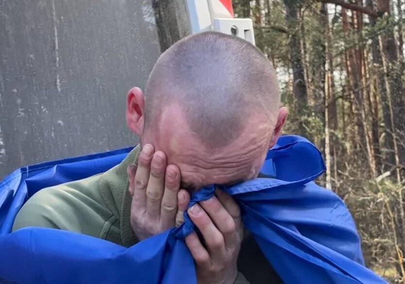 Военные, освобожденные из плена Украины