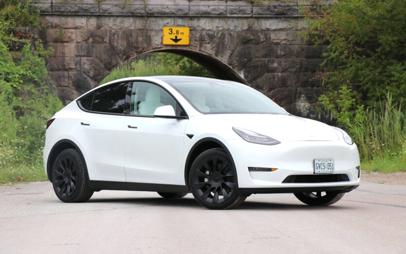 Производство Tesla Model Y в Китае