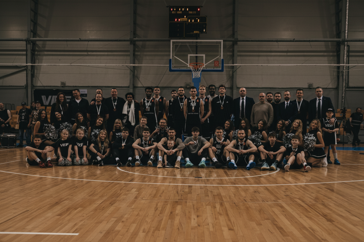 VEF Riga with Ukrainians wins LEBL bronze: Sidorov's milestone