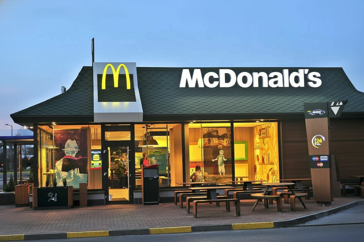 логотип McDonald's и новая стратегия