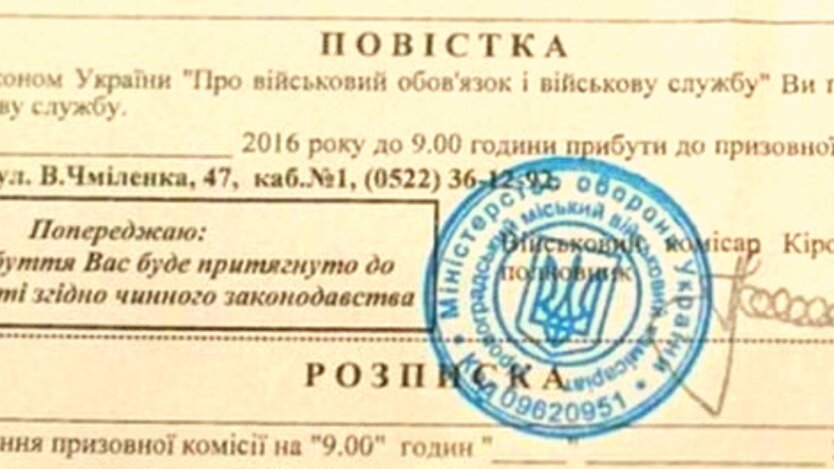 Українцям показали, скільки витрачає держава на друк мобілізаційних повісток