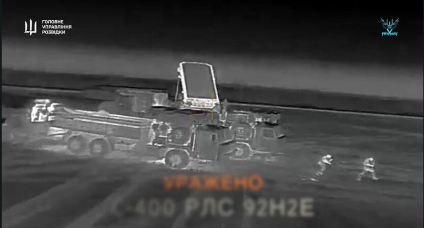 П’ять компонентів російської ППО С-400 в Криму