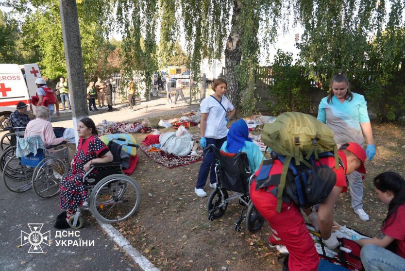 Жертви теракту в геріатричному пансіонаті